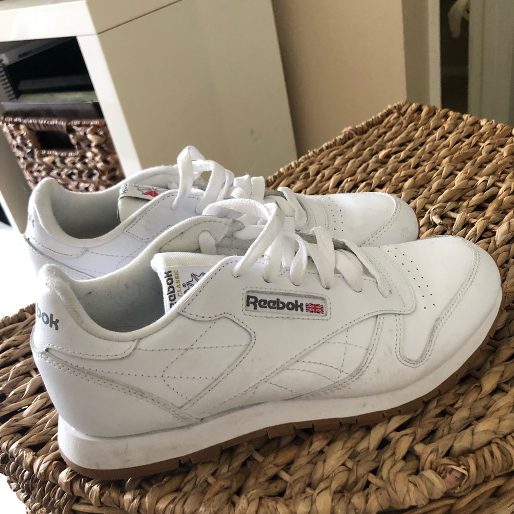Reebok Classic White Gum Bottom